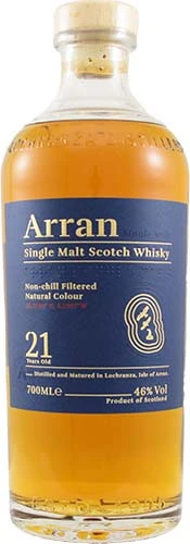 Arran 21 Year Old Single Malt Scotch Whisky