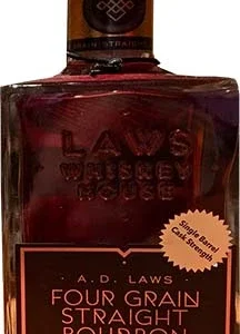 A.D.Laws Four Grain Cask Strength Straight Bourbon