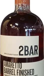 2Bar Spirits Amaretto Barrel Finished Straight Bourbon Whiskey